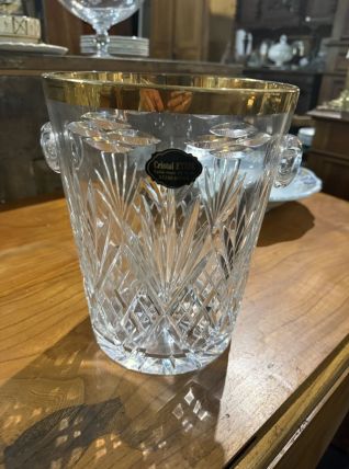 Seau a Champagne en cristal ETZEL