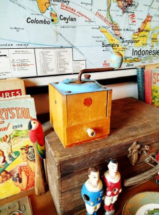 Ancien moulin café vintage AZ décoration cuisine