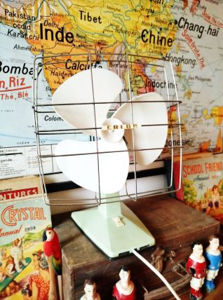 Ventilateur vintage CALOR 1960-1970 en bakélite &amp; métal