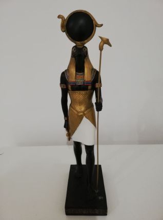 Statuette D' Horus Dieu De La Guerre Mythologie Egyptienne. 