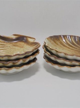  6 coupelles en grès