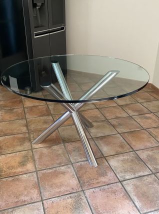 Table Renato Zevi pour Roche Bobois. 1970. 