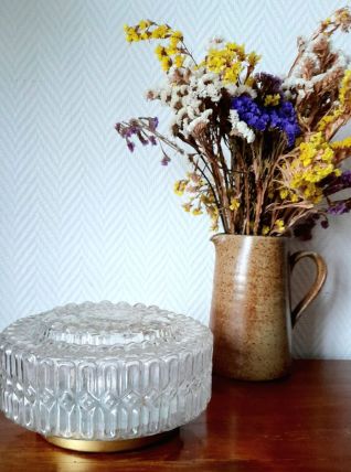 Lampe à poser ou suspendre art déco 