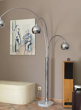 Lampadaire MUGUET par Goffredo REGGIANI. 1970.