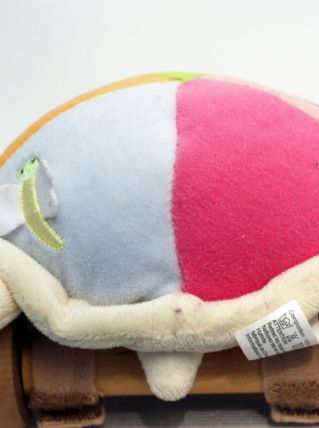 Peluche tortue à roulettes