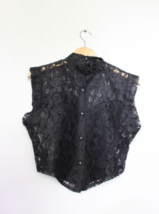 haut dentelle vintage