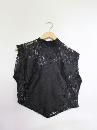haut dentelle vintage