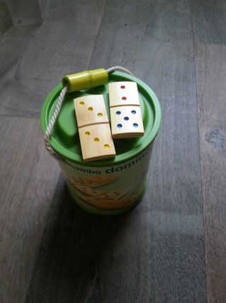 Jeu de domino bois neuf 4-8 ans  Simply'kids