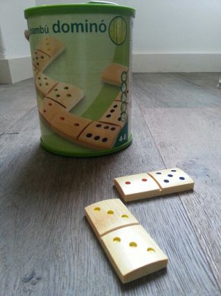 Jeu de domino bois neuf 4-8 ans  Simply'kids