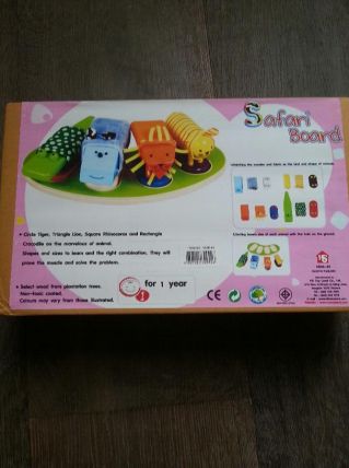 Jeux éducatif bois enfant 12 mois neuf Simply'kids