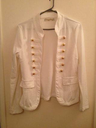 veste gilet noir ou écru