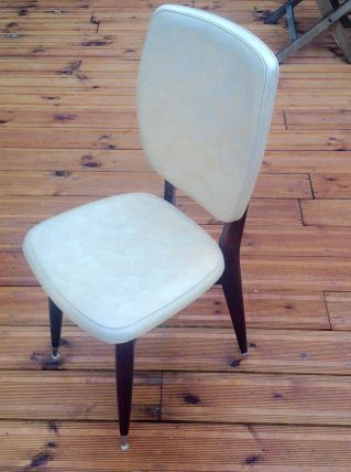 Lot de 3 chaises vintage années 60