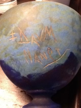 Vase signé Daum