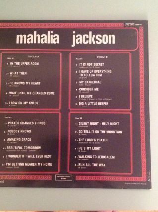 Vinyle pas cher de Mahalia Jackson
