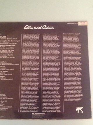 Vinyle vintage de jazz pas cher Ella Fitzgerald 