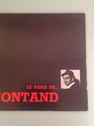 Vinyle de collection pas cher d'Yves Montand