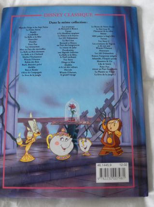 Livre Disney "La Belle et la Bête"