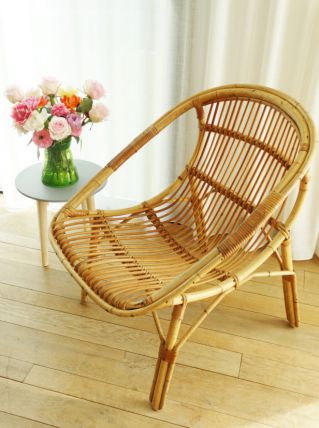 Fauteuil en rotin