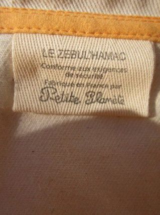 Zebul'hamac blanc cassé / orange