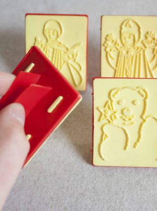 4 tampons encreurs Nathan "Bonne nuit les petits"