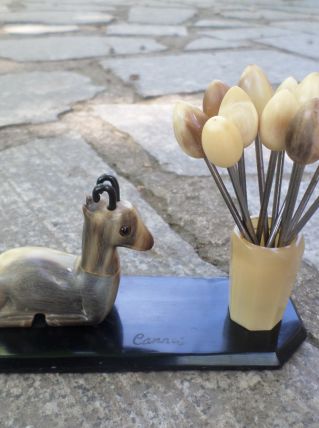 Nécessaire à escargots vintage en excellent état