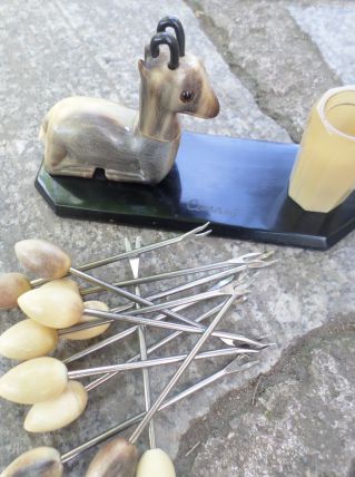 Nécessaire à escargots vintage en excellent état