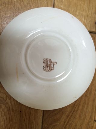 assiette porcelaine
