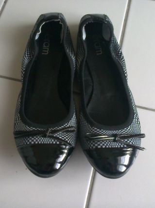 ballerine noir et blanc