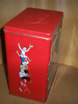 BOITE METAL BD BOB ET BOBETTE 60é anniversaire 