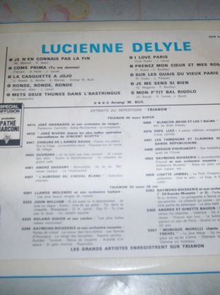25 CM DE LUCIENNE DELYLE EN SUPERBE ETAT 