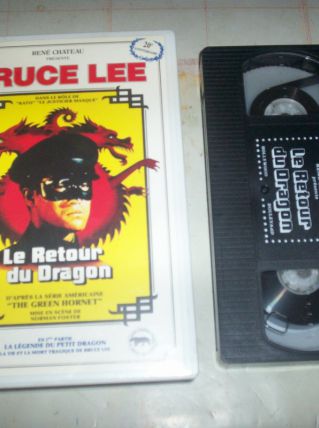 K7 VIDEO LE RETOUR DU DRAGON BRUCE LEE edition rené chateau 