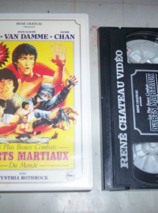 K7 VIDEO les plus beaux combats bruce lee van damme etc ..