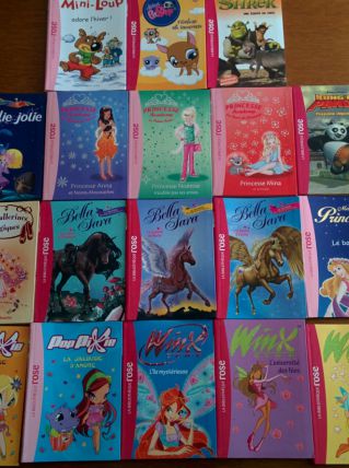 bibliotheque rose vert