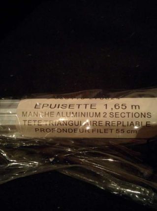 epuisette 1m65