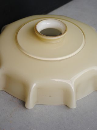 Abat jour pour suspension en verre vintage