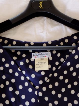 ROBE Yves Saint-Laurent 100% Soie