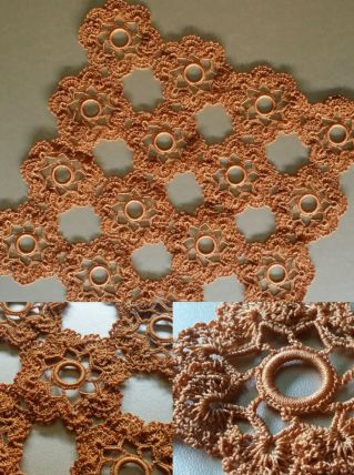 Napperon Vintage fait main