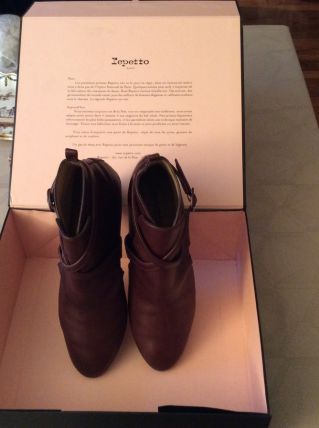 Boots pour femme marron (pointure 40)"Repetto 