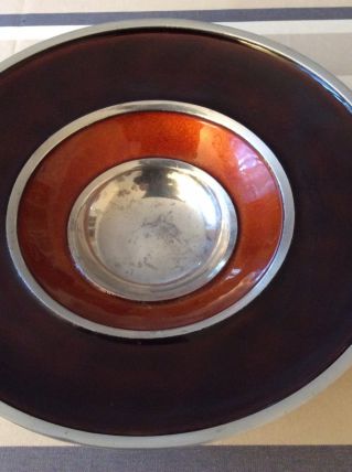 Coupe à fruits en métal 