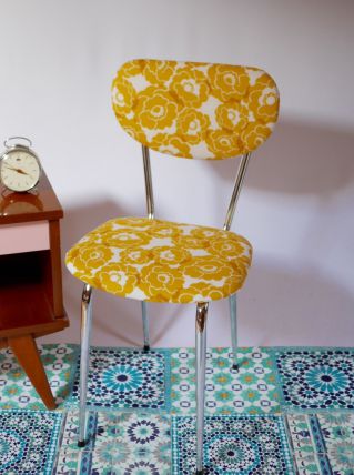 Chaise rétro années 60-70 rénovée