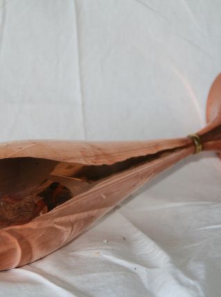 Vase cuivre rose villedieu