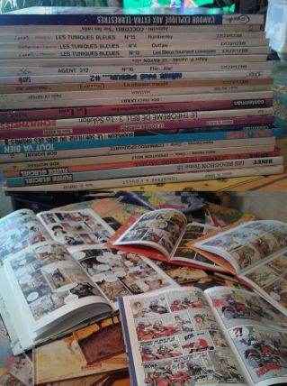 lot de 40 belles bandes dessinées variées