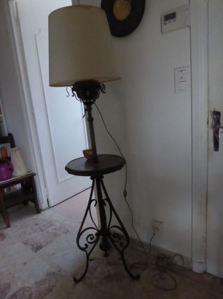 lampadaire fer forgé