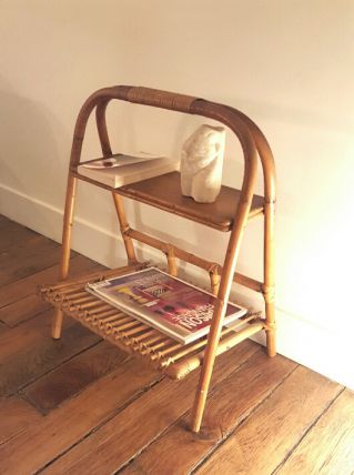 Porte revues rotin osier