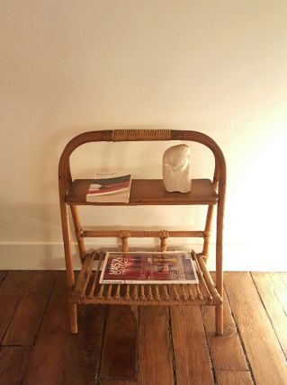 Porte revues rotin osier