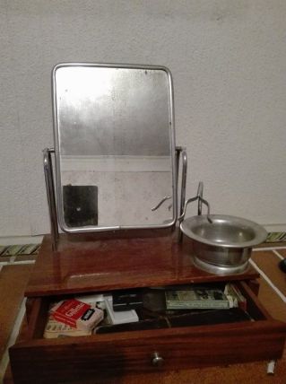 Miroir barbier HOMME