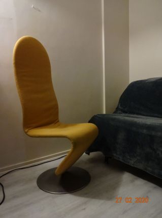 Vends 1 chaise VERNER PANTON/FRITZ HANSENS