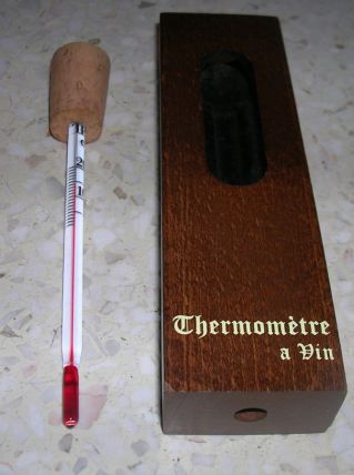 thermomètre à vin
