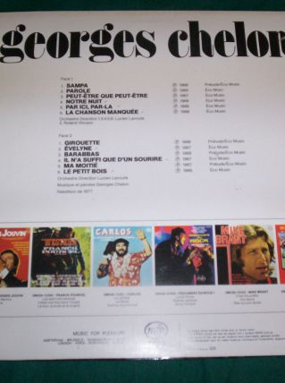 33 tours de georges chelon 