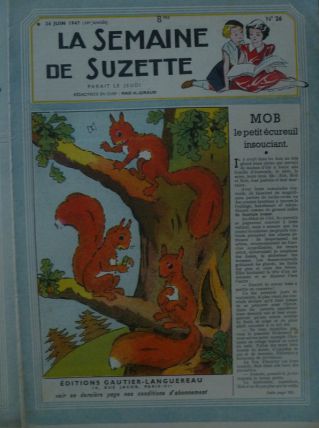La  semaine de  Suzette 1946_1948 ( lot  de 23 numeros)